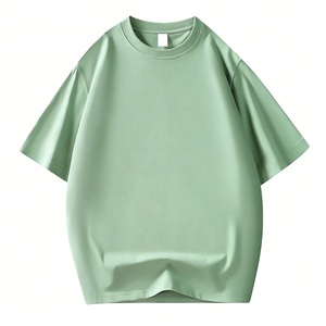 Camiseta Casual Cultural de Manga Corta con Cuello Redondo, 200G, Algodón, Hombros Caídos, Bordado con Logotipo Personalizado OEM, Fábrica BD China - Product Image 5