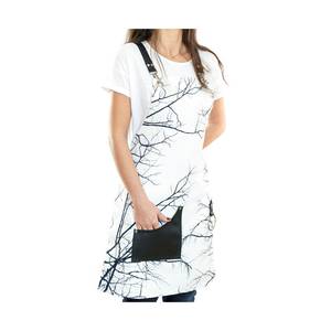 Luxury <b>Coffee</b> Shop Canvas Uniform Vest Multi-<b>Pocket</b> Premium Barista Apron Custom Brand Logo High Quality <b>Espresso</b> Bar Staff Over - Product Image 3