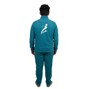 Chándal Deportivo para Hombre, Corte Ajustado, a la Moda, con Cierre, Cómodo, Unisex, de Forro Polar - Product Image 2