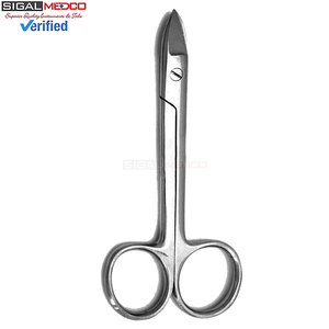 Lot de 3 ciseaux manuels Crown Beebee 4,25 po droits en acier inoxydable allemand pour la coupe de tissus fins (instruments chirurgicaux) - Product Image 6