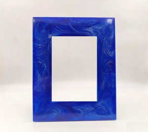 Elegant Style Epoxy Resin Photo <b>frame</b> Home Decor <b>Frames</b> Photo Album Durable Home Office Tabletop Households Item At Best Price - Product Image 2