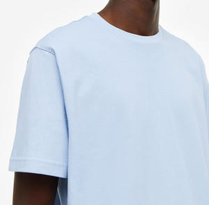 Nueva Camiseta de Hip Hop Urbana 100% Algodón, Estilo Oversize con Hombros Caídos, Impresión de Alta Calidad, Tejido Grueso - Product Image 6