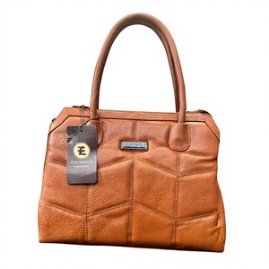 Bolso de Mano de Cuero Genuino de Marca Popular para Mujer, con Cierre de Cremallera, Dos Correas, Impermeable, de Gran Capacidad - Product Image 6