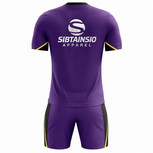 Nouveaux uniformes de football respirants à sublimation, unisexes, qualité supérieure, séchage rapide, design personnalisé OEM, football professionnel - Product Image 2