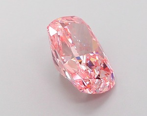 JAY GOPAL IMPEX Diamant rose vif fantaisie modifié taille coussin de 2,04 carats, cultivé en laboratoire par CVD, clarté VS1, excellente taille, luxe - Product Image 4