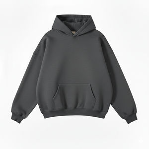 Sweat à capuche en molleton de coton pour homme, haute qualité, OEM du Pakistan, avec logo personnalisé et finition durable - Product Image 5