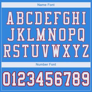 Camiseta de Fútbol Personalizada Powderblue, Sublimada, Transpirable, de Malla Elástica en Cuatro Direcciones, Manga Corta, Secado Rápido, Ropa Deportiva para Equipo - Product Image 6