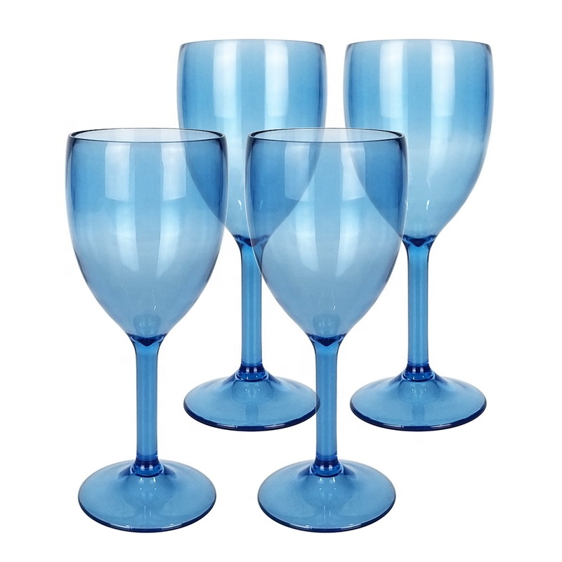 Margarita Glass Plastic - 8 Oz Acrylic Wine Goblets
