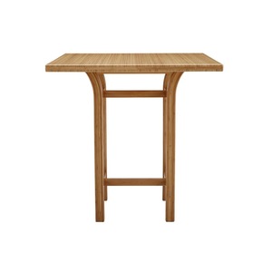Premium Solid Teak Wood <b>Bar</b> <b>Table</b> with Rustic Finish, <b>Square</b> Dining <b>Table</b> for Hospitality, Cafe, Restaurant and Home Interior - Product Image 5