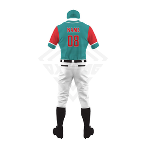 Uniformes de Béisbol Sublimados, Nuevo Modelo, Precio de Fábrica, Servicio OEM, Diseño y Talla Personalizados, Uniformes de Béisbol de Alta Calidad - Product Image 3