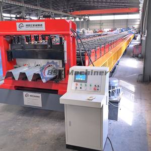 BSY Hohe Produktivität Hochwertige Bodendeck-Rollen form maschine zur Herstellung von Dach bahnen - Product Image 2