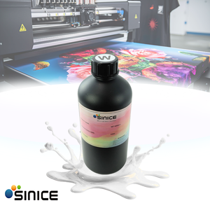 SINICE UV Offset <b>Ink</b> — White for coated paper, magazine paper, Daolin paper , PET/PP/PVC/PE/PS - Product Image 1