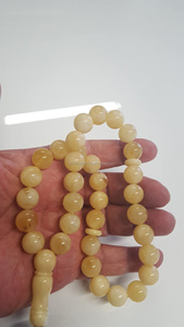 Tasbih élégant en résine ivoire, perles de prière islamiques rondes, Subha Misbaha pour Dhikr, méditation, prière musulmane, chapelet par SmarkExports - Product Image 5