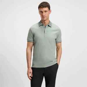 เสื้อโปโลผู้ชายสั่งทำขายส่ง ผู้ผลิต OEM ผู้จัดจำหน่าย ผ้าคอตตอนปิเก้ 210 GSM รับผลิตแบรนด์ส่วนตัว ผลิตจำนวนมาก - Product Image 6
