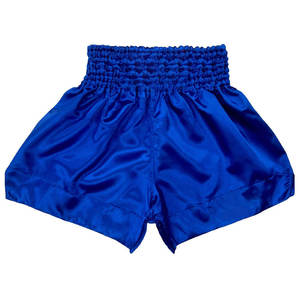 Shorts de Boxeo de Satén para Mujer, Cintura Alta, Corte Holgado, Elásticos, Color Dorado, 100% Poliéster, Diseño Sólido, para Muay Thai, OEM - Product Image 3