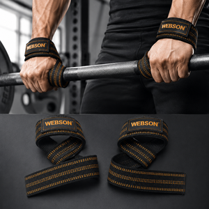 เข็มขัดยกน้ำหนักผ้าฝ้าย WABSON SPORTS สำหรับออกกำลังกาย ปรับได้ กันลื่น ใช้ได้ทั้งชายและหญิง OEM - Product Image 2