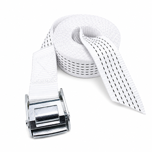 สายรัดสินค้าแบบ Cam Buckle ขนาด 50 มม. โพลีเอสเตอร์ รับน้ำหนัก 800 กก. แบบไม่มีตะขอ สำหรับขนส่งหนัก โรงงานผลิตโดยตรง รับผลิตแบบ OEM - Product Image 5