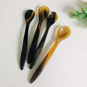 Cuillères en corne de buffle de qualité supérieure, outils de dégustation de caviar, pour bars, hôtels, restaurants, vaisselle de table - Product Image 3