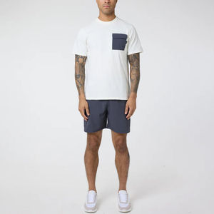 Ensembles courts pour hommes : T-shirts et shorts personnalisés, ensemble deux pièces oversize vierge, shorts et t-shirts pour hommes - Product Image 3