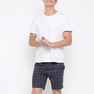 Pantalones Cortos de Playa para Hombre, Cintura Media Elástica, con Bolsillos, Secado Rápido, Tejido de Punto, 100% Poliéster, Estampado de Flores - Product Image 2
