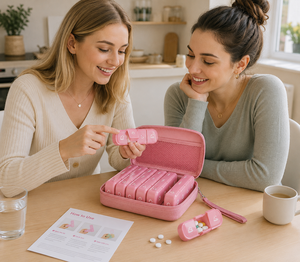 Organisateur de pilules pour seniors, 7 jours, 4 prises par jour, ouverture facile, grand format, boîte à médicaments - Product Image 2