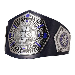 เข็มขัดแชมป์ NXT Cruiserweight และ World Heavyweight สำหรับมวยปล้ำ ปรับแต่งได้ ทนทาน ขนาดผู้ใหญ่ ทำจากโลหะสังกะสีและหนัง ANAAIF - Product Image 5