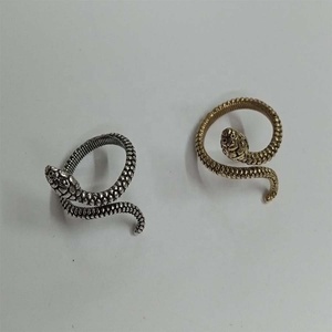 GS โลหะโบโฮดีไซน์ฮิปปี้สำหรับผู้หญิงแหวนปาร์ตี้งานหมั้นฝังงู GC-RG-200ใหม่ฮอตแฟชั่นสีเงินทองโลหะผสม - Product Image 1