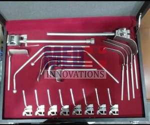 Ensemble complet de source d'alimentation manuelle de Med Innovation, écarteur Omni Tract, instruments en acier pour équipement médical de chirurgie abdominale - Product Image 4