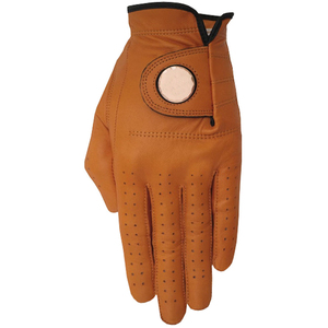 Guante de Golf de Cuero Cabretta, Guantes de Golf con Palma Perforada, Transpirables, Agarre Suave, Cierre Ajustable en la Muñeca - Product Image 5