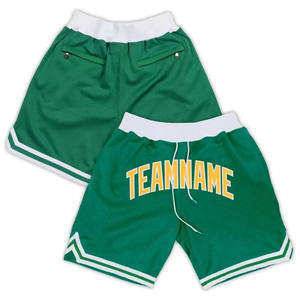 Pantalones Cortos Deportivos para Hombre con Transferencia de Calor, OEM, Alta Calidad, Personalizados, 100% Poliéster, Tela de Malla, Diseño de Logotipo Personalizado, Venta al Por Mayor - Product Image 1