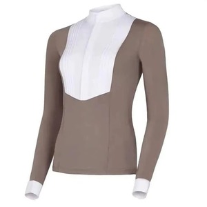 Camiseta de equitación personalizada de alta calidad para mujer, la más vendida al por mayor. - Product Image 2