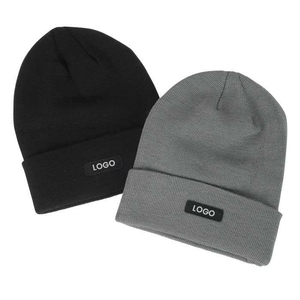 Gorro de Punto Personalizado con Bordado, Gorro de Invierno Cálido Unisex de Acrílico, Fabricante OEM ODM, Venta al Por Mayor - Product Image 1