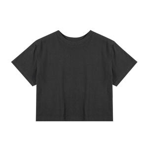 Camiseta Corta Personalizada para Mujer, Algodón, Ropa Casual de Moda, Venta al Por Mayor - Product Image 6
