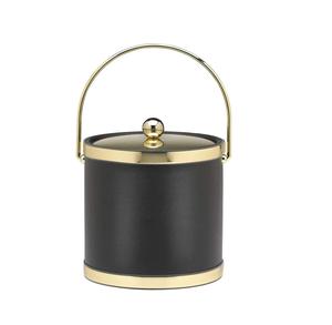 <b>Ice</b> <b>Bucket</b> with Bale Handle Lucite Cover Stylish Barware for Home Parties - Product Image 1