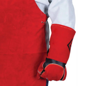 Delantal de soldadura de longitud completa para entornos de construcción y trabajos de metalurgia - Product Image 4