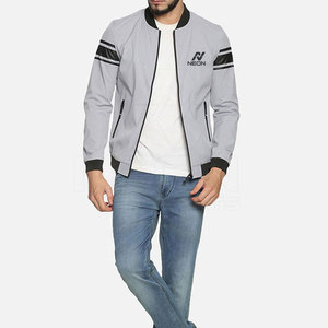 Chaqueta Bomber para Hombre, Diseño de Última Moda, 100% Poliéster, Impermeable, Venta al Por Mayor - Product Image 3