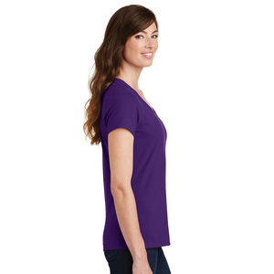 Camisetas de Cuello en V para Mujer, Nuevas, Casuales, Tejidas, 100% Algodón, Transpirables, de Alta Calidad, para Verano - Product Image 2