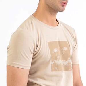 เสื้อยืดผู้ชายคอกลมแขนสั้นผ้าฝ้ายคุณภาพสูงแฟชั่นลำลองสไตล์ปากีสถาน - Product Image 4