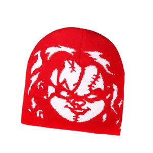 Gorros de Invierno Personalizados de Alta Calidad para Mujer, Gorros de Punto con Logotipo, Gorros de Acrílico con Cristales de Colores al por Mayor - Product Image 3