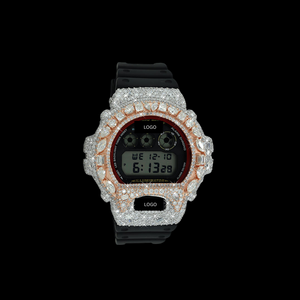 Reloj G-Shock Premium con Bisel de Diamantes Grandes y Moissanita VVS, Reloj de Pulsera de Moda Premium con Diamantes, al Precio Más Bajo y Mejor de la Historia - Product Image 1