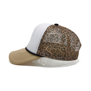 หมวกแก๊ปเบสบอลแบบ 6 แผง ปรับได้ สองสี ทรงสปอร์ต ปีกแบน แบบ Snap-back ตาข่าย ผ้าฝ้าย Gorras หมวกทรง Trucker สำหรับเล่นกีฬา - Product Image 1