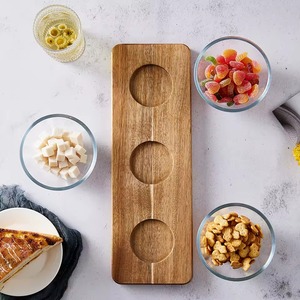 Bol à salade en verre transparent, résistant à la chaleur, compatible micro-ondes, pour la cuisine et la salle à manger - Product Image 4