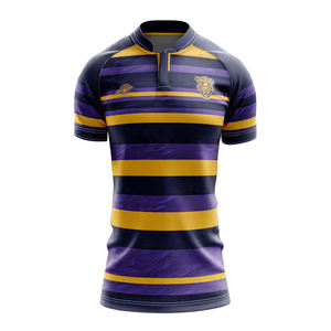 Maillots de rugby personnalisés par sublimation, hauts de rugby à manches courtes pour hommes, votre propre maillot de rugby - Product Image 2
