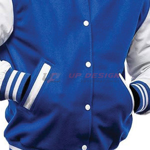 Chaqueta Letterman de Invierno para Hombre, Manga Larga, Alta Calidad, con Cuello Alto, Logotipo Personalizado, Diseño Transpirable y Ecológico, Superventas - Product Image 4