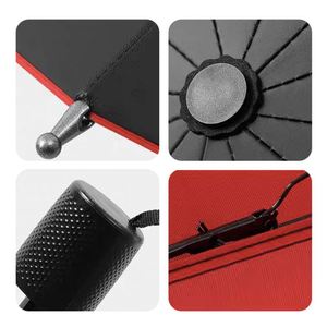Factory Custom Logo Modern Pongee Manual Foldable <b>Large</b> Size <b>Umbrella</b> With UV Protection for Adults-Business Gifts - Product Image 3