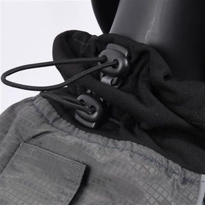 Blue Winter Jacket for Pets Size M for Traveling Hiking Camping - Product Image 3