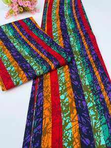 Tela de Algodón con Estampado de Cera Ankara de Alta Calidad para Confección de Ropa Africana y Manualidades, por Hitjem Export Island Supplier - Product Image 2