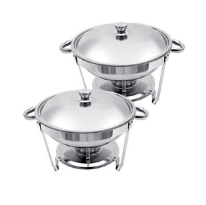 Venerable bandeja de metal para calentar alimentos, diseñada para satisfacer las necesidades de servicio, con construcción confiable y beneficios prácticos. - Product Image 2