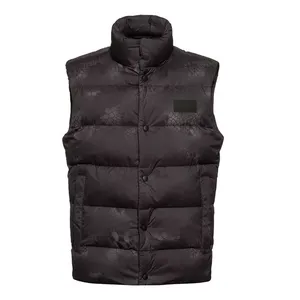 Veste d'hiver professionnelle respirante pour hommes, sans manches, en duvet, confortable, logo personnalisé, haute qualité, vente en gros - Product Image 1
