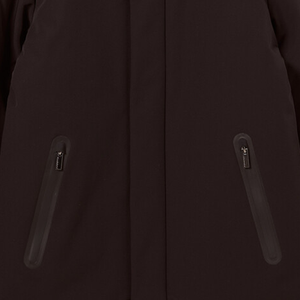 Veste d'hiver unisexe Vhinner durable, imperméable, coupe-vent, 100% polyester, parka avec doublure thermique écologique, fermeture éclair, imprimé - Product Image 5